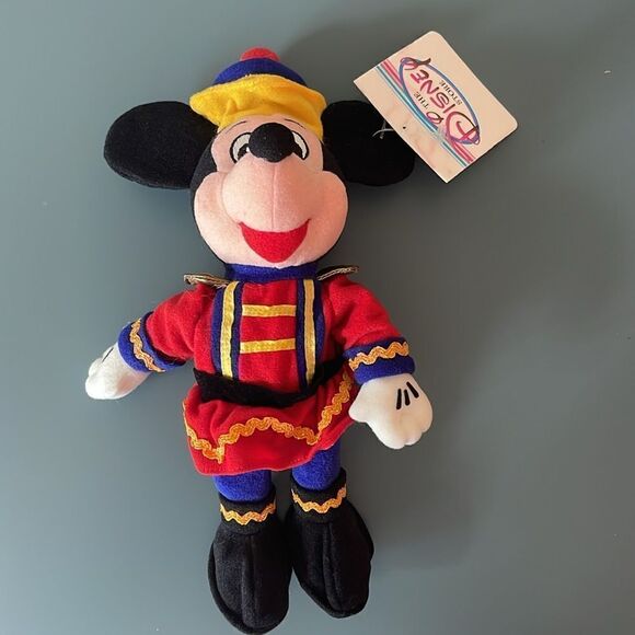 DISNEY Vintage 90s Mickey and Minnie The Nutcracker Bean Bag Plush *NEW* - Picture 8 of 11
